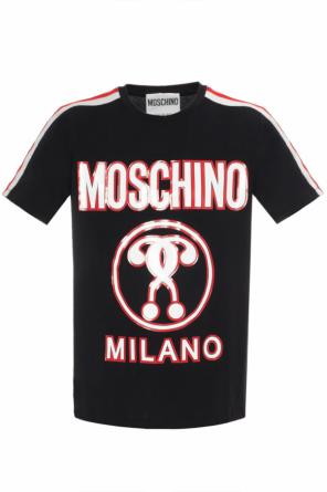 T-shirt z nadrukowanym logo, zdjęcie 1 T-shirt z nadrukowanym logo od Moschino